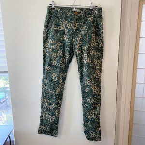 Hei Hei Boyfriend Pants Floral Camo